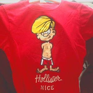 Nice/naughty mens holiday tee great shape